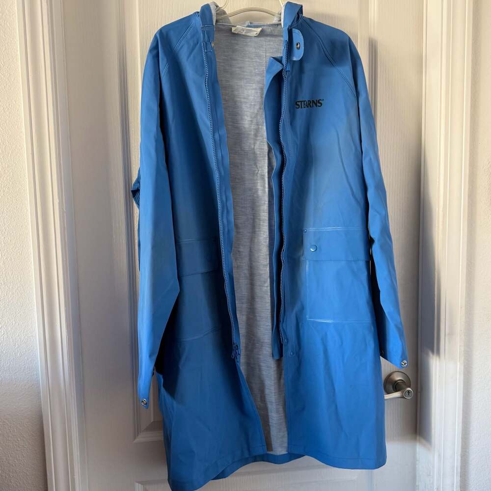 Stearns Waterproof PVC Coated Hooded Raincoat
